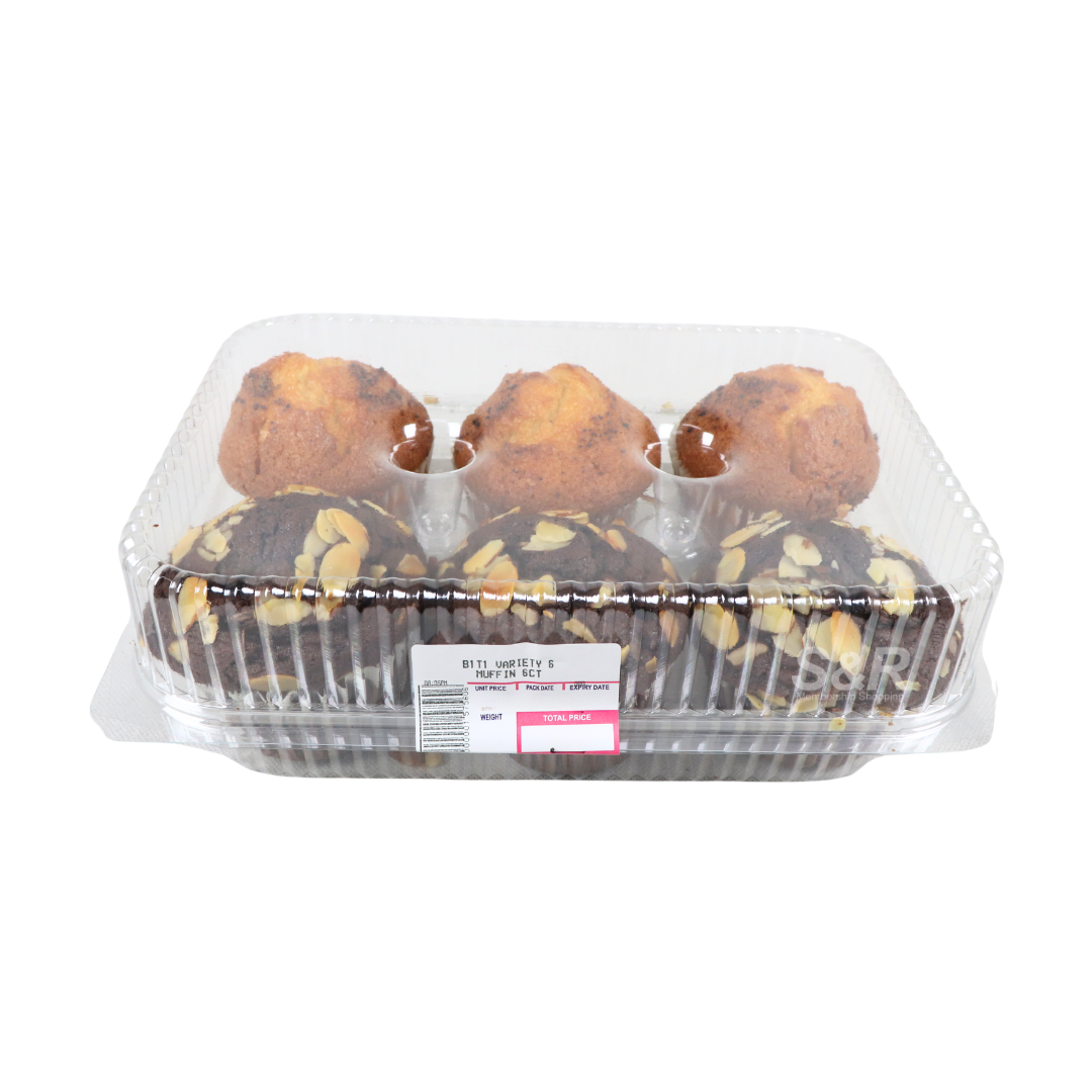 S&R B1T1 Variety Muffin 6 pieces